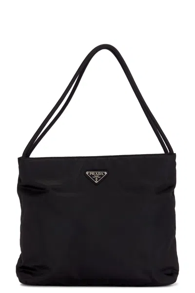 Pre-owned Prada Tessuto Tote Bag In Black