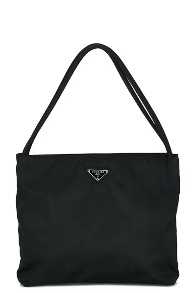Pre-owned Prada Tessuto Tote Bag In Black
