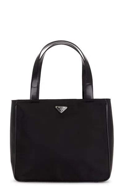 Pre-owned Prada Tessuto Tote Bag In Black