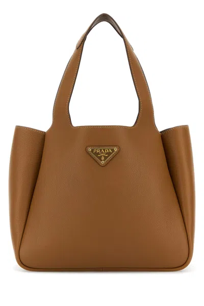 Prada Tessuto-tu Nd  Female In Brown