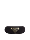 Prada Triangle Logo Re-nylon Hair Clip