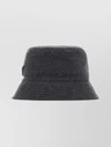 Prada Textured Fabric Bucket Hat In Black