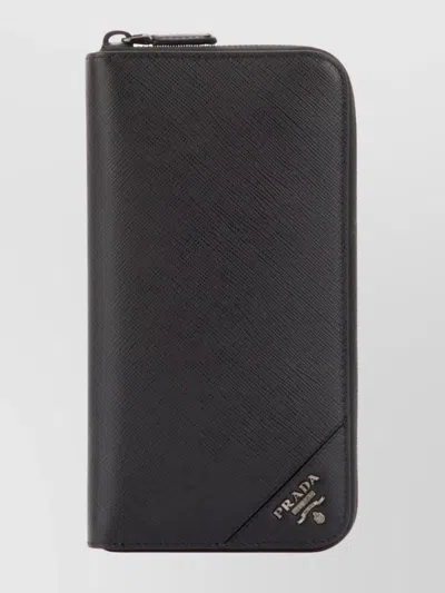 Prada Textured Finish Modern Design Wallet
