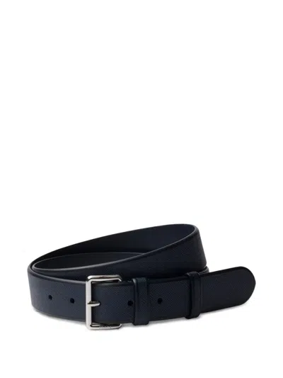 PRADA TEXTURED LEATHER BELT