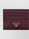 Prada Textured Leather Card Holder