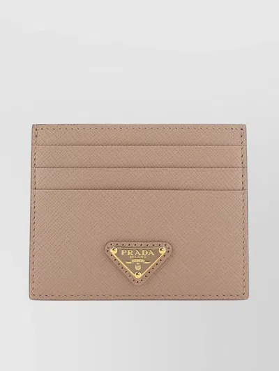 Prada Textured Leather Card Holder