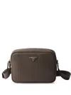 Prada Textured Leather Crossbody Bag