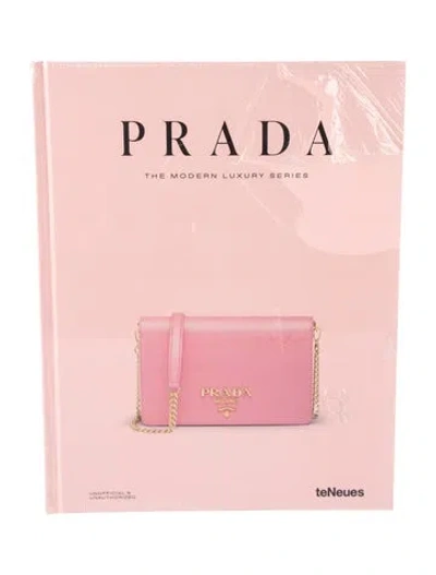 Pre-owned Prada The Modern Luxury Series Coffee Table Book In Pink
