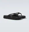 Prada Soft Cage Thong Sandals Rubber Sole In Multi