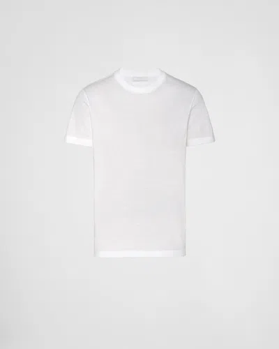 PRADA THREE PACK COTTON JERSEY T-SHIRTS