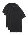 Prada Three-piece Cotton Knitted T-shirt In Black