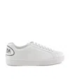 Prada Tie Casual Sports Shoes In White