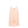 Prada Tie Strap Nightwear In Pink