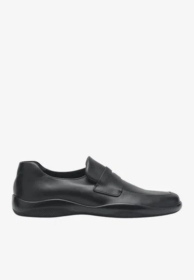 PRADA TOBLACH CLASSIC LOAFERS