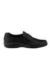 Prada Toblach Leather Loafers In Black
