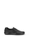 Prada Toblach Leather Loafers In Black