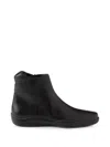 Prada Toblach Nappa Leather Booties In Black