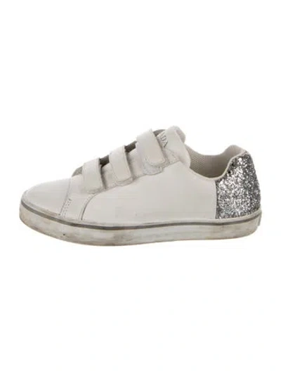 Pre-owned Prada Babies' Toddler Girl's Tennis Shoes In White