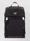 Prada Re-nylon Backpack With Snap Fastener
