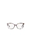 Prada Tortoiseshell Cat-eye Glasses In White
