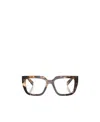Prada Tortoiseshell-effect Square-frame Glasses In White