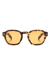 Prada Tortoiseshell-effect Sunglasses In Brown