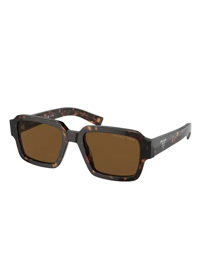 Prada Tortoiseshell Sunglasses In Brown