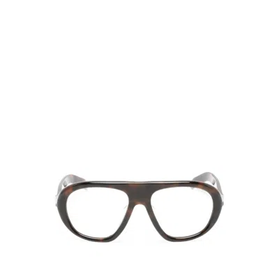 Prada Tortoiseshell-effect Pilot-frame Sunglasses In Brown
