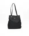 Prada Tote Bag In Black