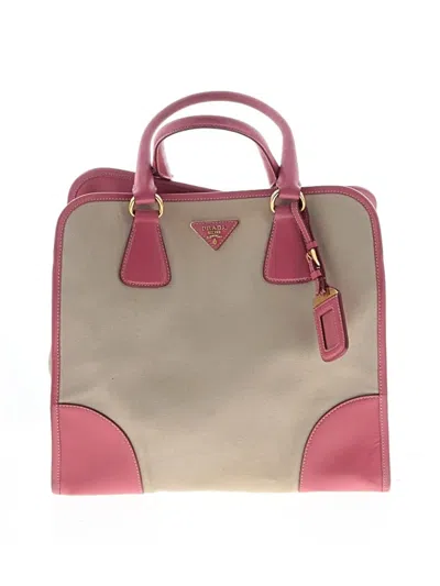 Pre-owned Prada Tote Bag In Brown