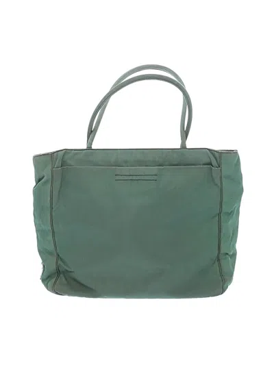 Pre-owned Prada Tote Bag In Green