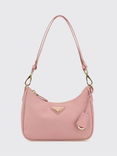 Prada Tote Bag Woman In Pink