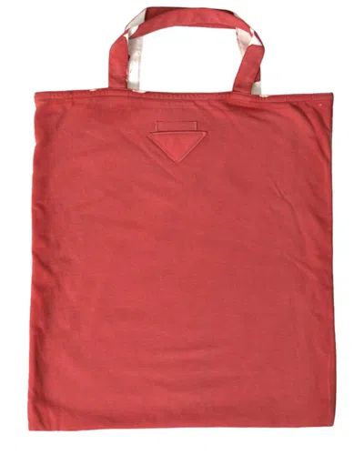 Prada Tote In Red