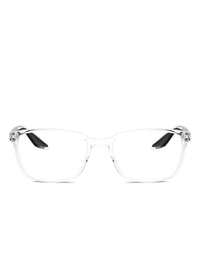Prada Transparent Glasses In Brown