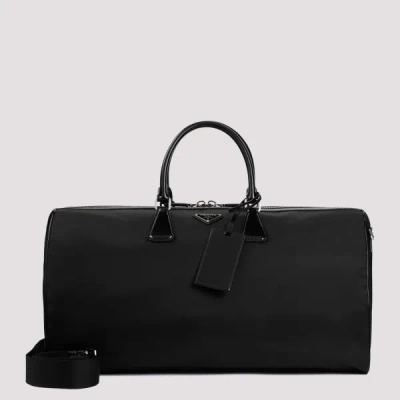 Prada Travel Bag In F Nero