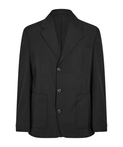 Prada Travel Blazer In Black