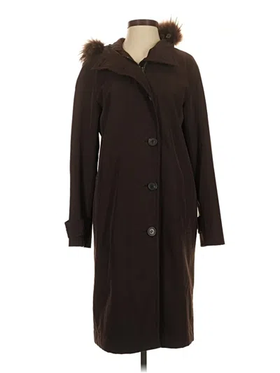 Pre-owned Prada Trenchcoat In Brown