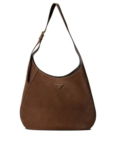 Prada Triangle In Brown