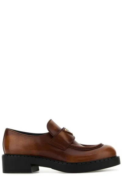 Prada Triangle In Brown