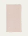 Prada Triangle Jacquard Wool Scarf In Nude