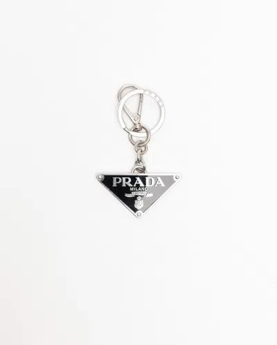 Prada Triangle Keychain