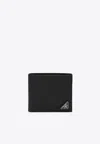 Prada Triangle Logo Saffiano Leather Bi-fold Wallet