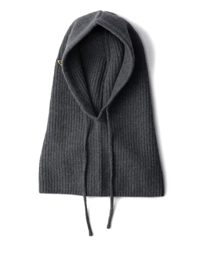 PRADA TRIANGLE-LOGO BALACLAVA