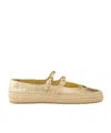 Prada Gold Raffia And Leather Espadrilles In Silver