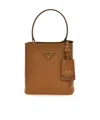 Prada Panier Small Hand Bags Brown