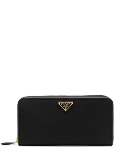 Prada Triangle-logo Continental Wallet