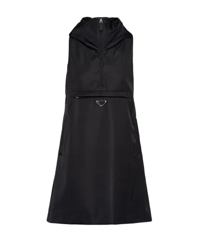 PRADA RE-NYLON MINI-DRESS