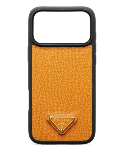 Prada Saffiano Leather Case For Iphone 17 Pro Max In Multi