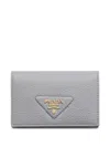 Prada Triangle-logo Leather Cardholder