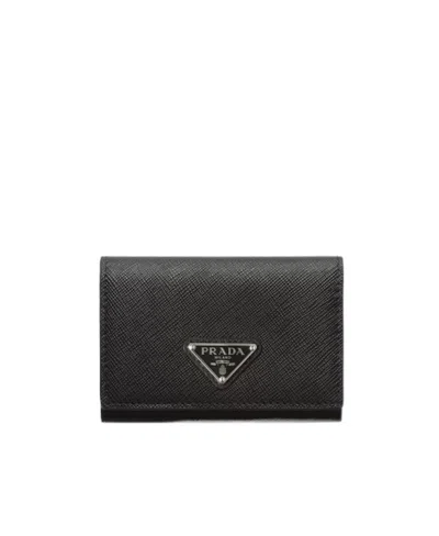 PRADA SAFFIANO LEATHER CARD HOLDER